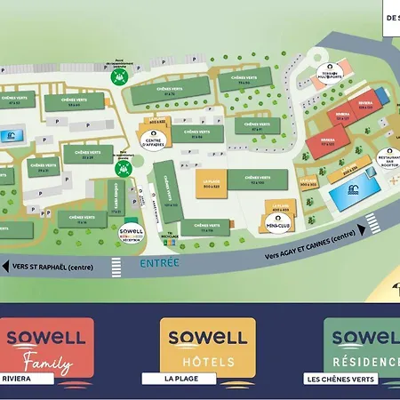 酒店 Sowell Family Riviera Saint-Raphaël